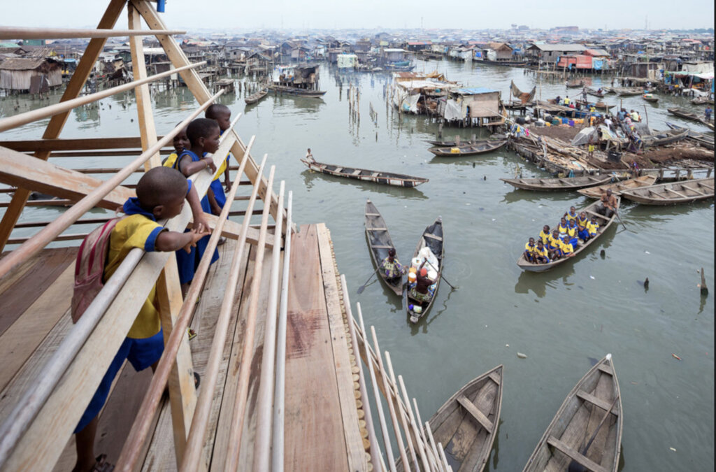 Provide Tablets for 98 Students at Floating School