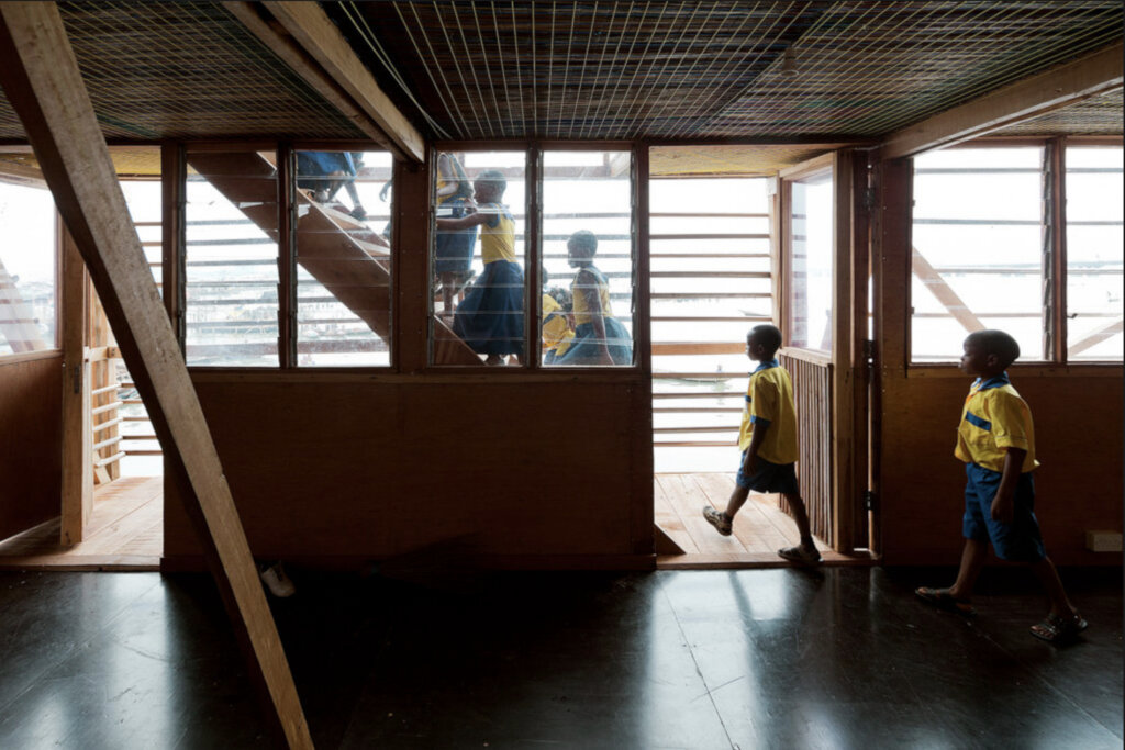 Provide Tablets for 98 Students at Floating School