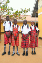 Left to Right - Aduol, Monica, Job, Awak