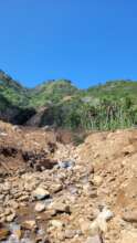 Landslide in Gandoda Udadumbara