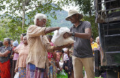 Emergency aid for landslide victims in Sri Lanka