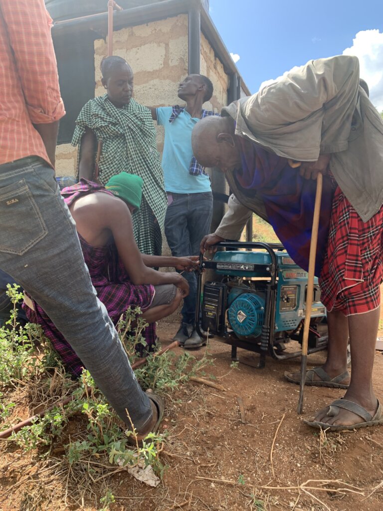 Repair water supply for Maasai village & school