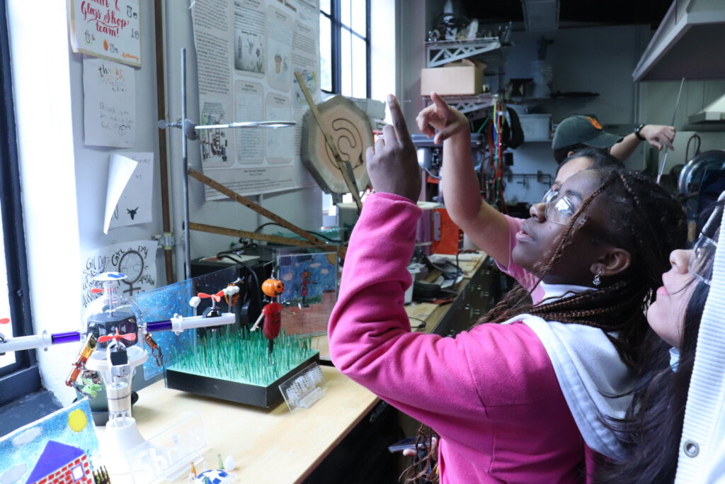 Youth Attending STEM Day Event
