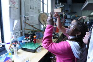Youth Attending STEM Day Event