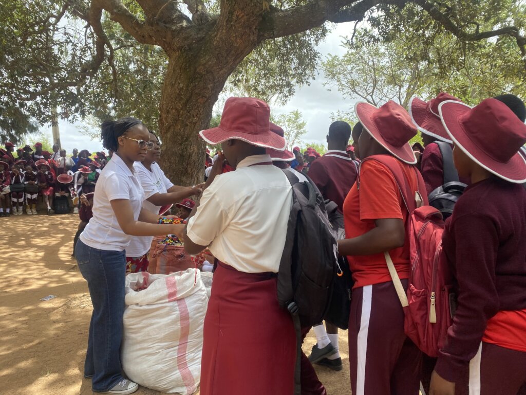 Distribution at Jonas Secondary School