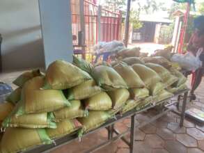 Bags of rice for first conflict started