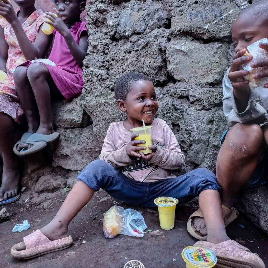 Give Christmas Meals to Orphans in Goma