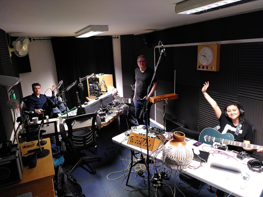 A live music session