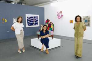 Organizing team for the expo The Echo of the Hands