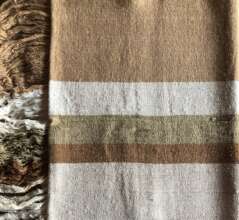 Artisanal textile from GMO-free fiber