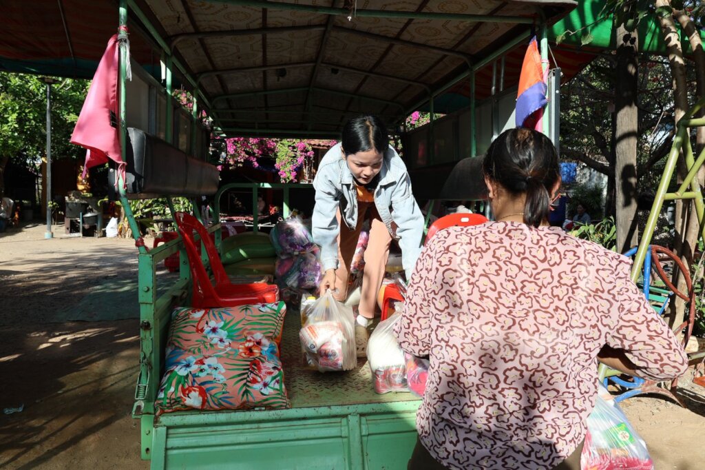 Helping Displaced Cambodians