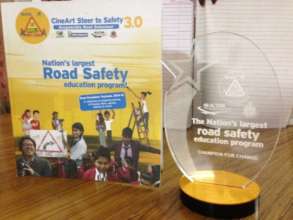 Award to Students for contribution to Road Safety