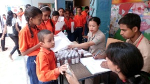 Health Camp for School Students