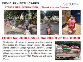 Food Distribution to Needy
