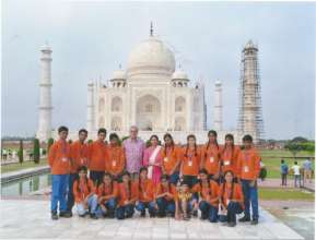 Educational Trip to Agra , at the TAJ