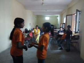 Summer camp - skit session