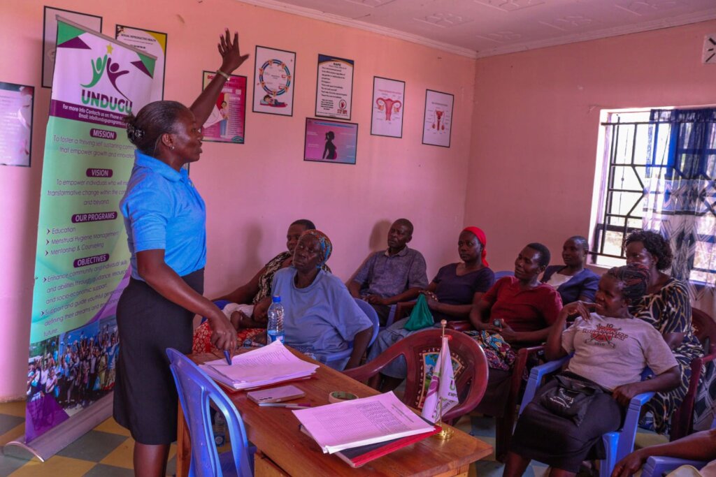Teachers and evaluation team meeting