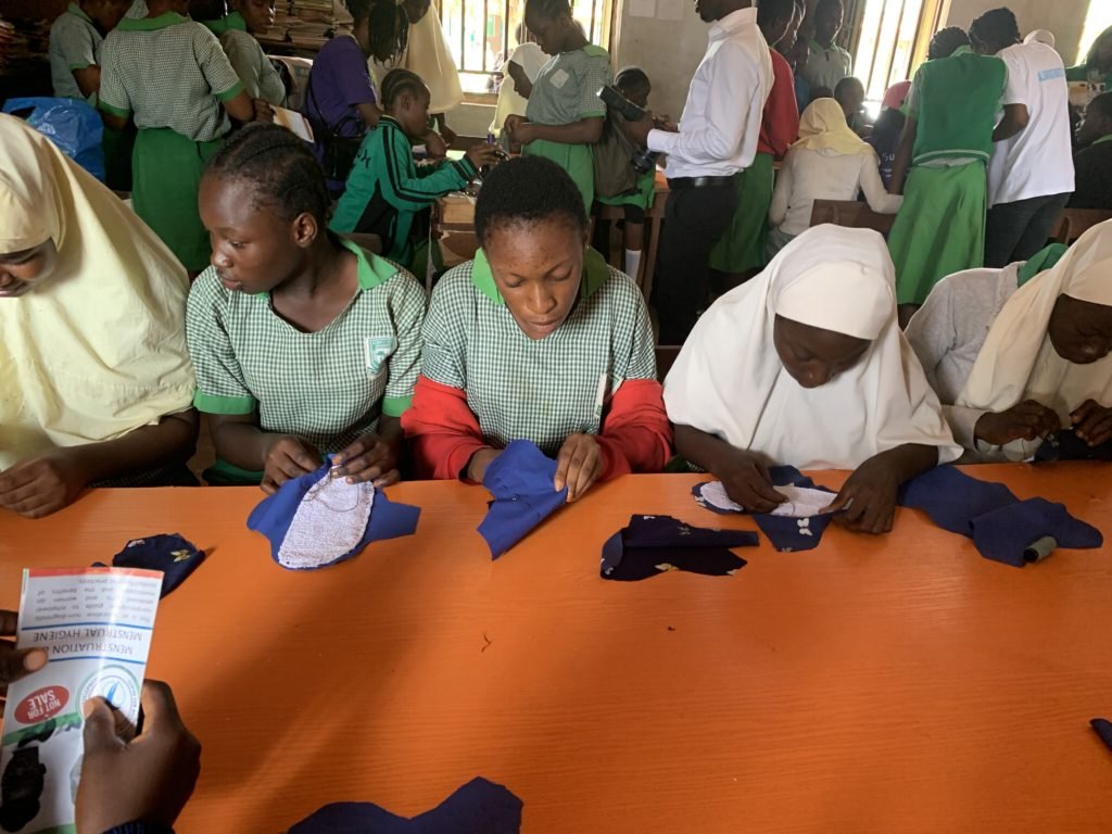 Teach 3500 Girls, Reusable Sanitary Pad Making