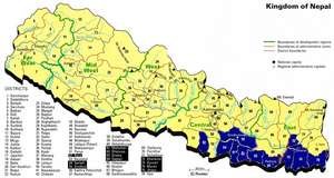 Nepal Project Districts
