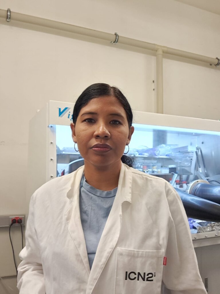 K. Kariny Ferreira Barbosa during her stay at ICN2
