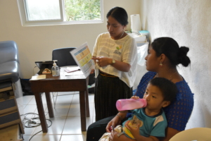 Family planning talk before giving prenatals