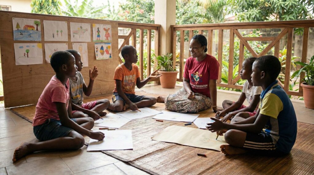 Psychosocial Support for 150 Trafficked Children