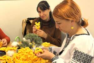 Women's club Knitting