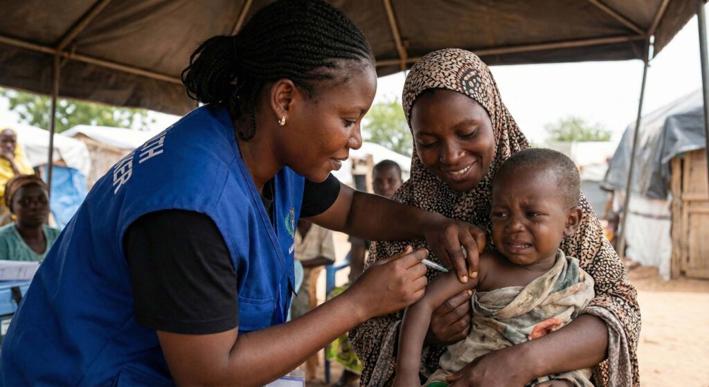 Mobile Healthcare for Women & Children in IDP Camp