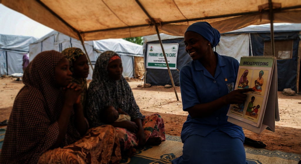 Mobile Healthcare for Women & Children in IDP Camp