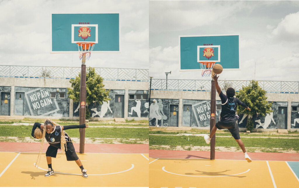 Basketball Clinic for 500 School Girls in Nigeria