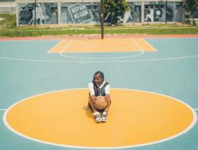 Basketball Clinic for 500 School Girls in Nigeria