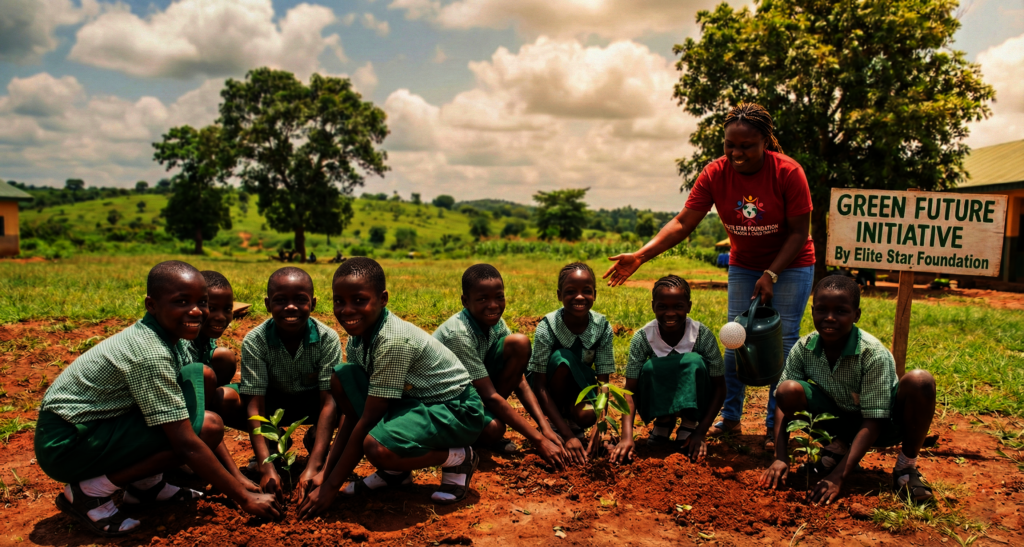Green Kids: 1,000 Children Plant 5,000 Trees