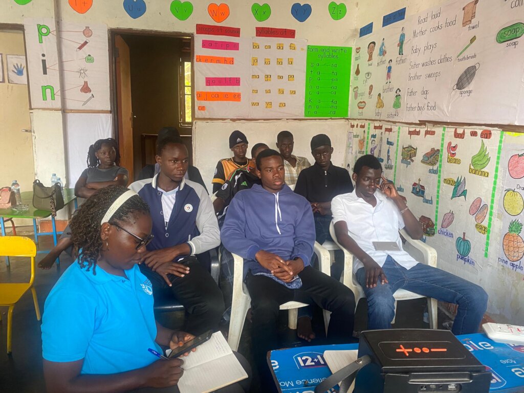 During literacy Seminar where 30 youth were engage