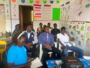 During literacy Seminar where 30 youth were engage