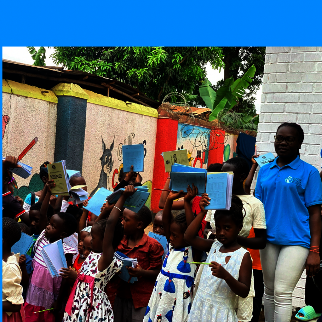 Provided scholastic materials to 50 children