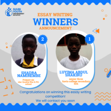 Winners of essay writing Competition- 112 reached