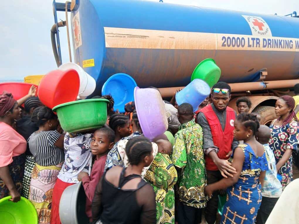 safe drinking water for 70000 refugees: emeregency