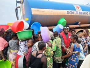 safe drinking water for 70000 refugees: emeregency
