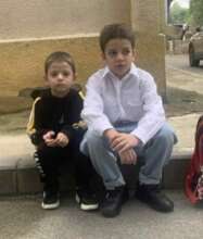 Children from a Vulnerable Household During Winter