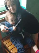 Sibling Care and Comfort During Winter