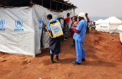 emergency latrines to save lives in Busuma  camp