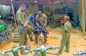 Equip 50 Youth with Motorcycle Repair Skills.