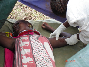 Samburu Woman Receiving Long-Term Contraception