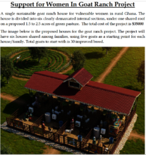 Proposed Goat Structure