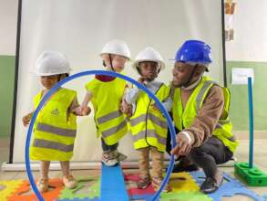 Obstacle course: Building balance and movement
