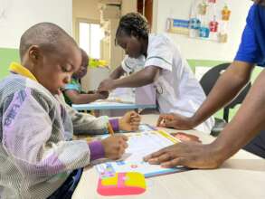 Busy Board - promotes focus and fine motor skills.