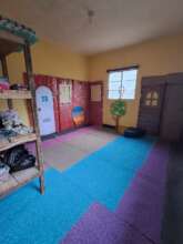 First of two new teaching spaces at the school