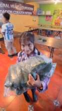 Cucumbers for her whole family