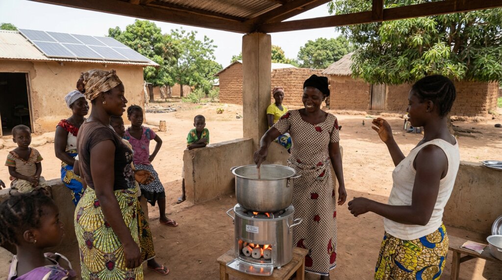 Provide Clean Energy Stoves for Households