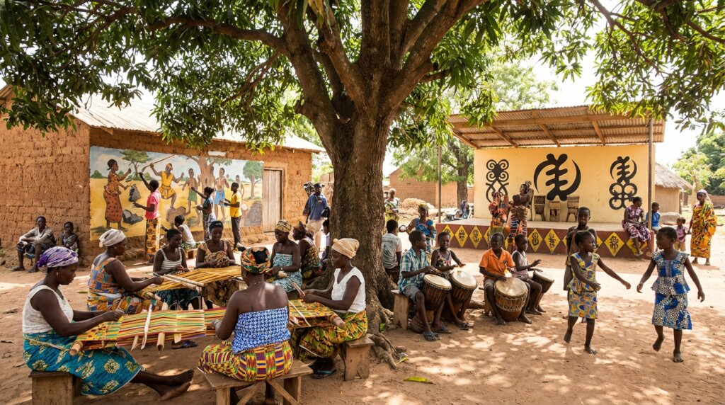 Community Culture Workshops in Ghana
